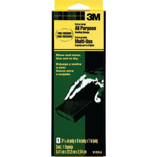 3M 910-Extra Large Area Fine/Medium Sanding Sponge