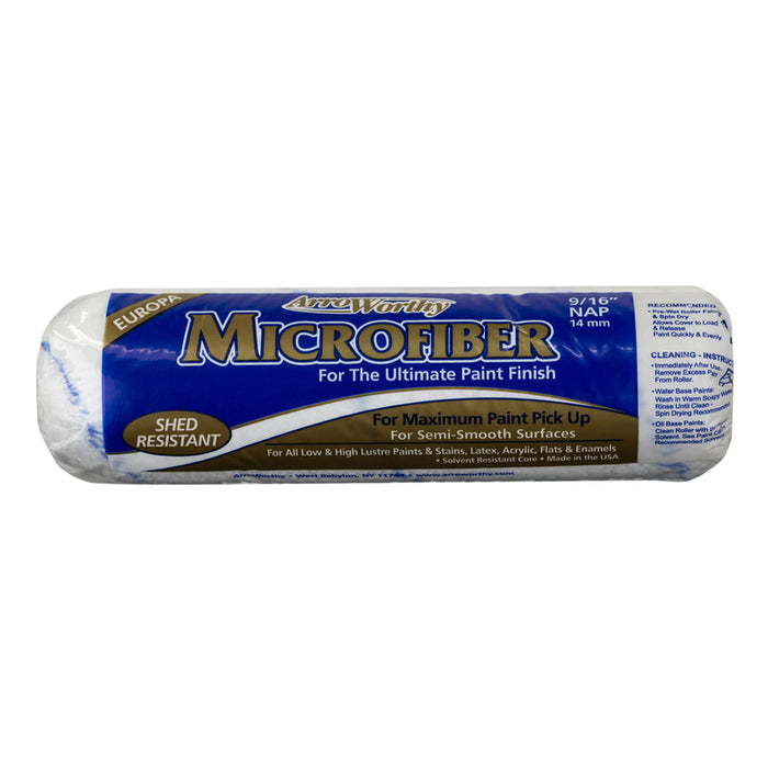 ArroWorthy Microfiber 9 in. W X 9/16 in. Paint Roller Cover