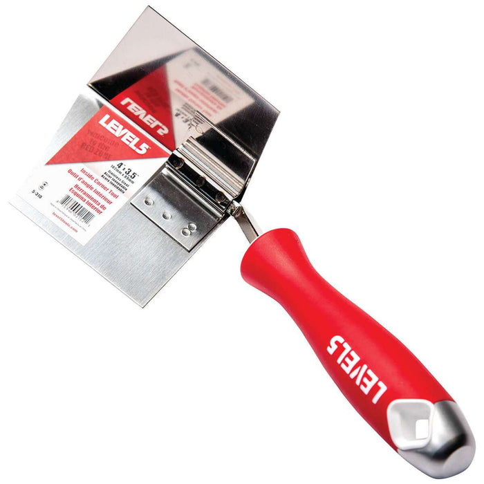 Level 5 - Inside Corner Trowel w/ Soft Grip Handle