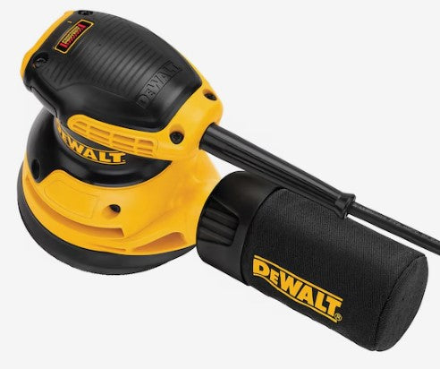 DEWALT 5" Single Speed Random Orbit Sander - H&L Pad