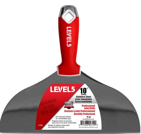 Level 5 - Stainless Steel Joint Knife With Soft Grip Handle
