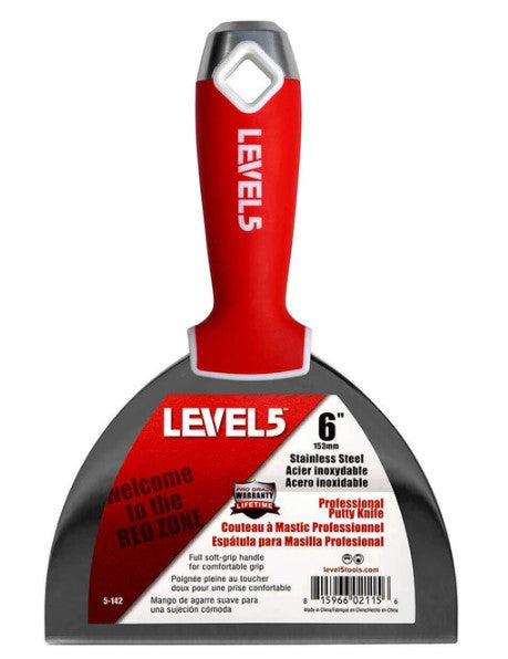 Level 5 - Stainless Steel Joint Knife With Soft Grip Handle