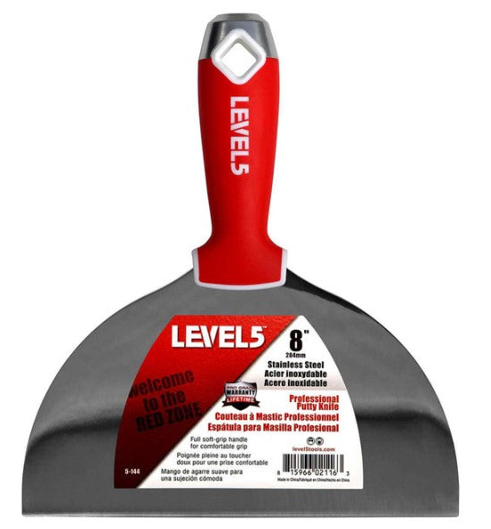 Level 5 - Stainless Steel Joint Knife With Soft Grip Handle